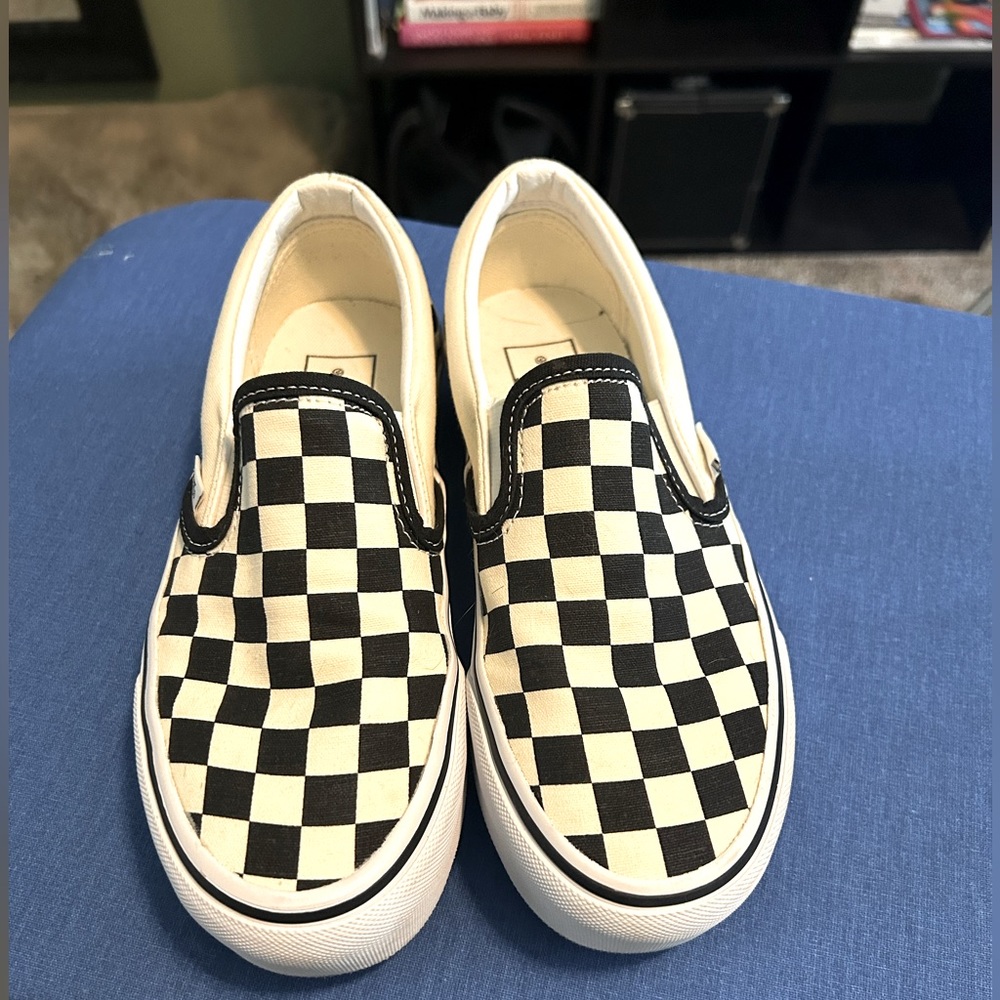Checkered Vans